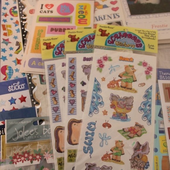 Scrapbook & Embellishments Craft Lot - New in Original Packages - Picture 4 of 9